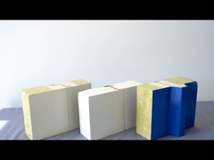 المقاومة الصوتية الصوف الصخري ساندويتش لوحة العزل PU الختم