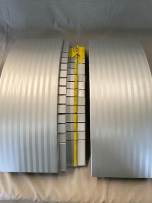 Waterproof Rockwool Round Sandwich Panel Corner Warehouse building