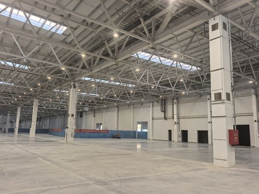 China Low Cost Large-Span Steel Structure Custom Designed Steel Frame Structure Industrial Prefabricated Buildings Workshop Factory Plant Warehouse 