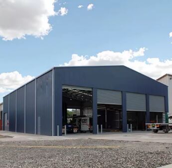 Steel Structure Warehouse Prefabricated Industrial Workshop Durable Steel Frame Quick Installation Weather-Resistant Corrosion-Resistant Agricultural Storage Logistics Centers Manufacturing Plants