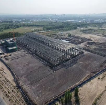 هيكل الكربون الصلب المسبق هيكل المصنع الصناعي مستودع ورشة عمل في الهواء الطلق/ حلول تخزين المزرعة