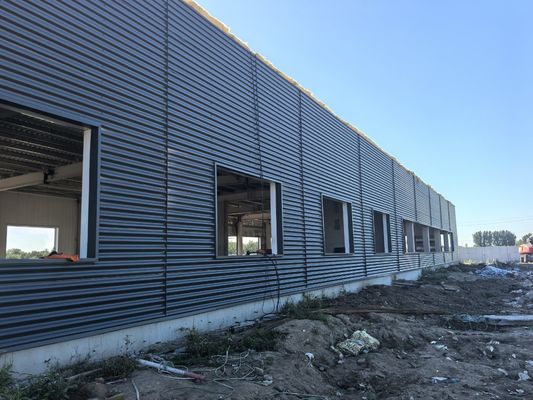 Low Cost Large Span Steel Structure Workshop Storage Shed and Commercial Buildings Metal Structure Frame Prefabricated Anti-Rust for Warehouse Sales