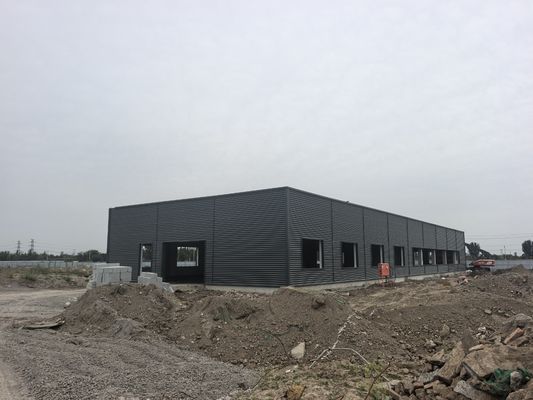 سقيفة تخزين ورشة عمل ذات هيكل فولاذي كبير منخفض التكلفة والمباني التجارية إطار هيكل معدني جاهز مضاد للصدأ لمبيعات المستودعات